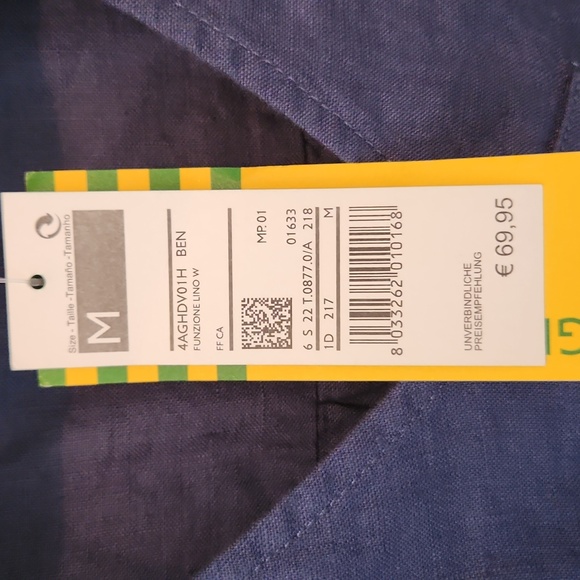 COPY - BENETTON Pure Linen Dress Size M - Picture 6 of 8